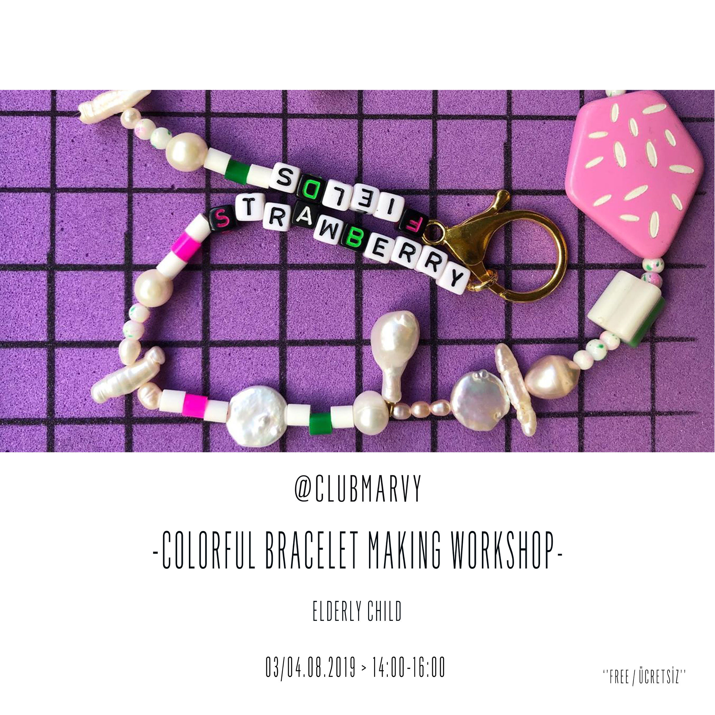 Colorful Bracelet Making Workshop