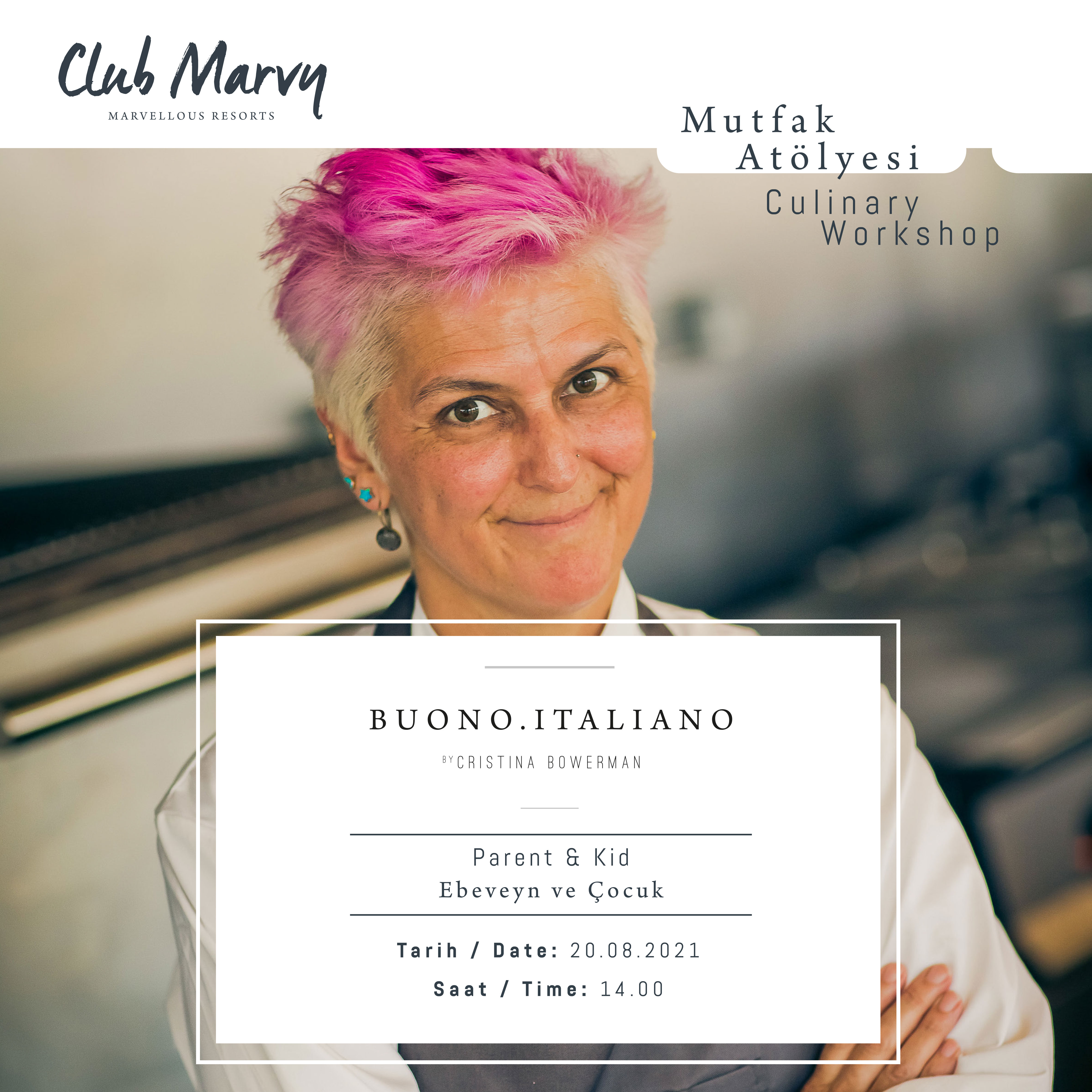 Cristina  Bowerman / Culinary Workshop