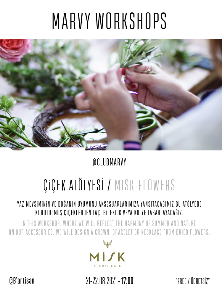 Flower Workshop with Erkan Durna