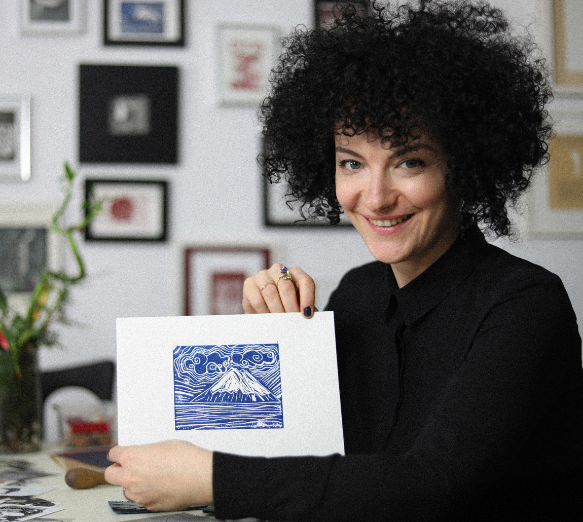 LINOCUT PRINTING WORKSHOP with ÖZGE ENGİNÖZ