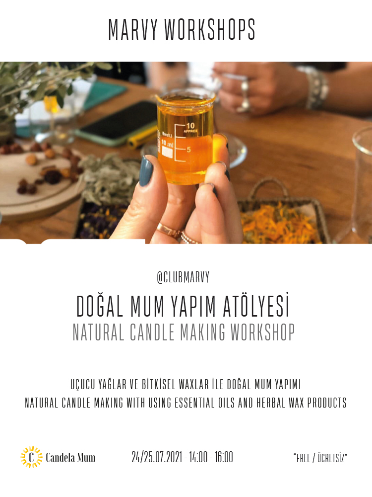 NATURAL CANDLE MAKING WORKSHOP