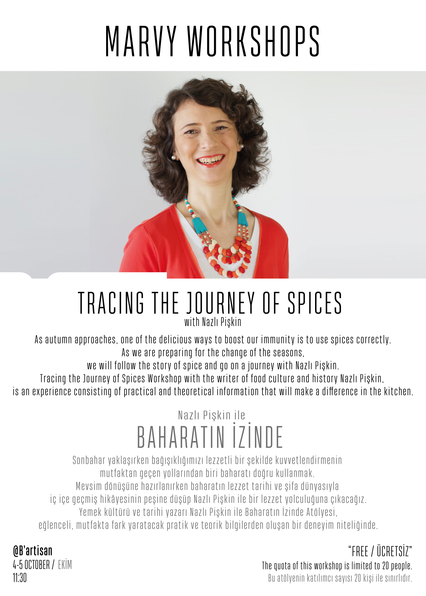  Tracing the Journey of Spices with Nazlı Pişkin